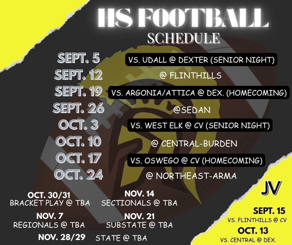 HS Football Schedule