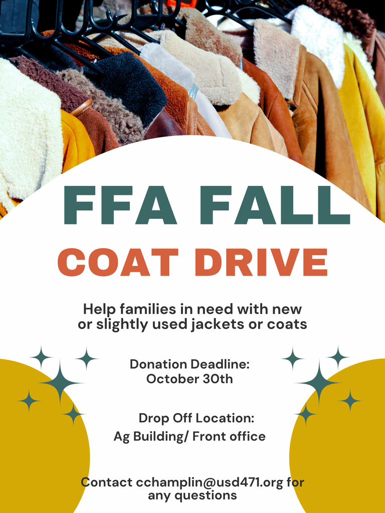 FFA Coat Drive