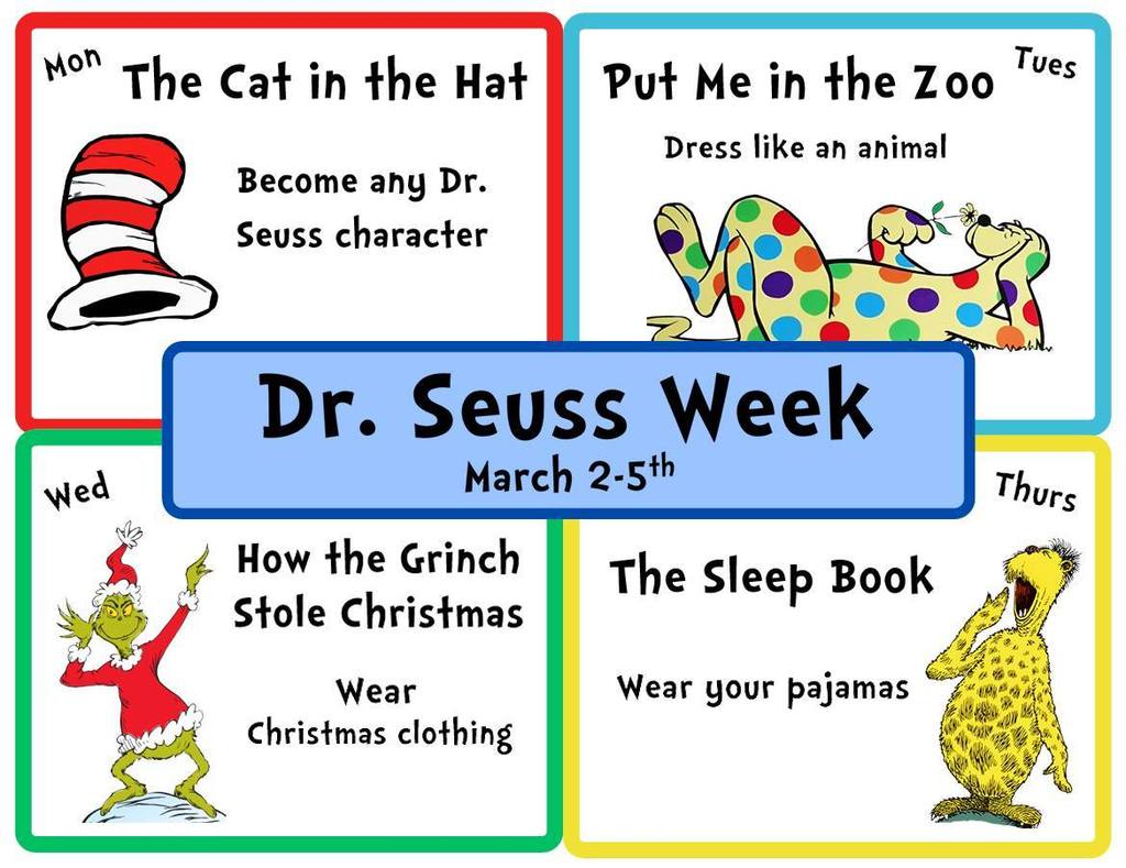 Dr. Seuss Week