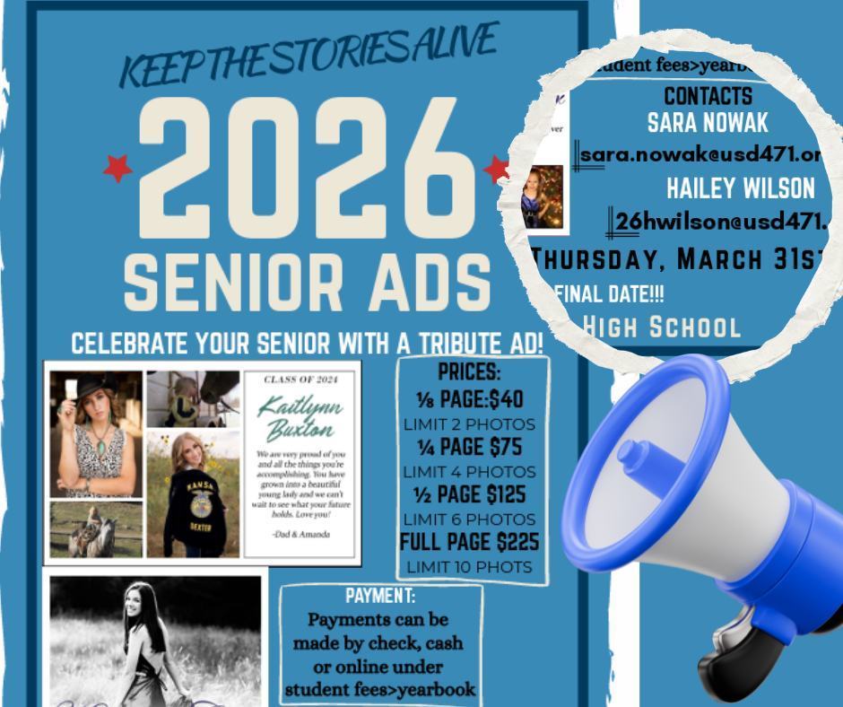 Senior Ad Prices