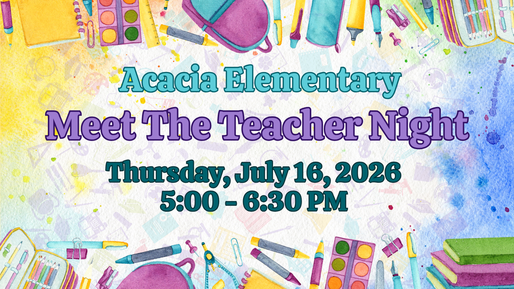 26/27 Meet The Teacher Night