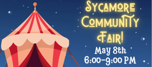 Community Fair May 8th 6:00 - 9:00 Pm