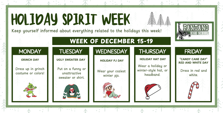 Holiday Spirit Week
