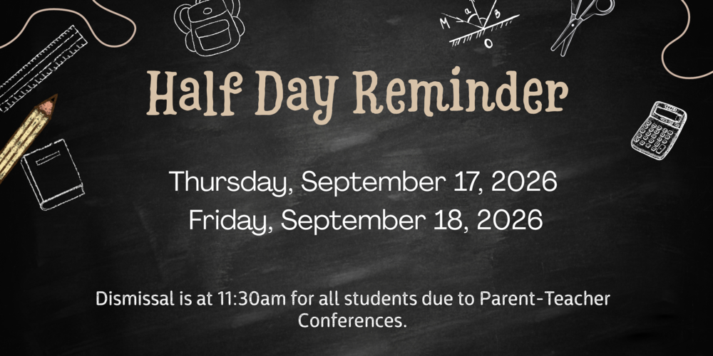 Half Day Reminder