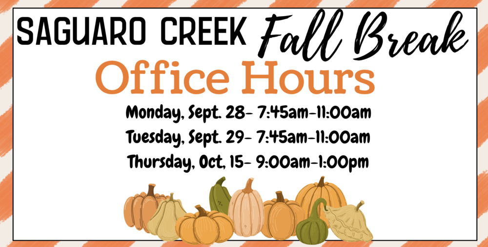 fall break hours