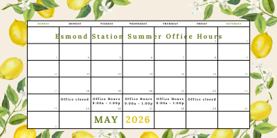 May office Hours