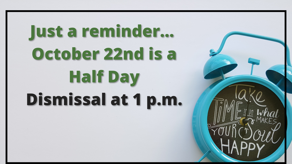 10/22 Half Day