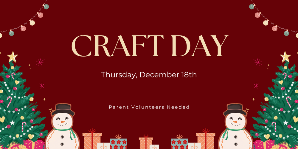 Craft Day Flyer