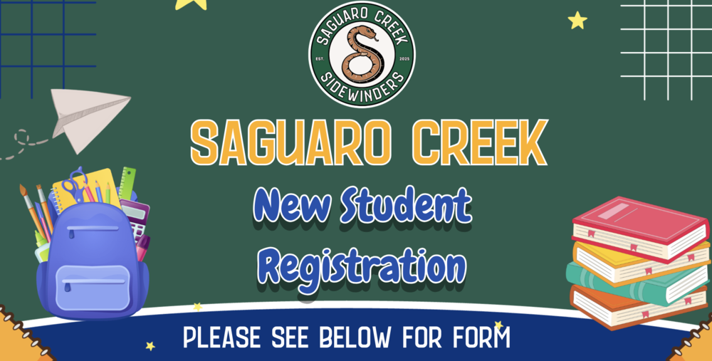 New Student Registration