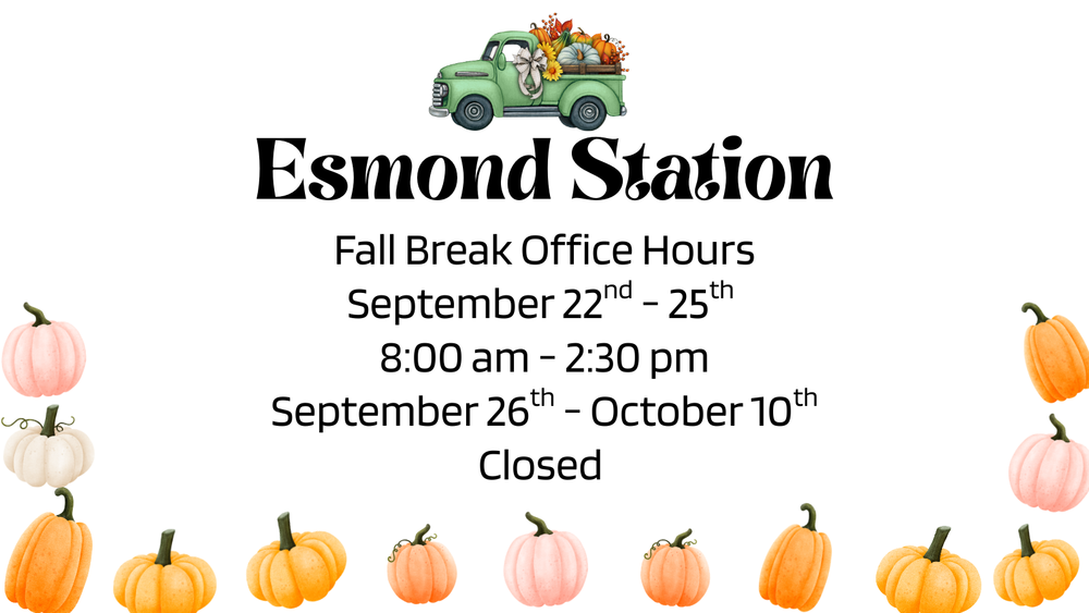 Fall Break hours
