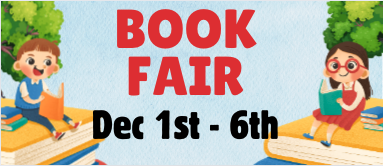 Book Fair December 1st - 6th!