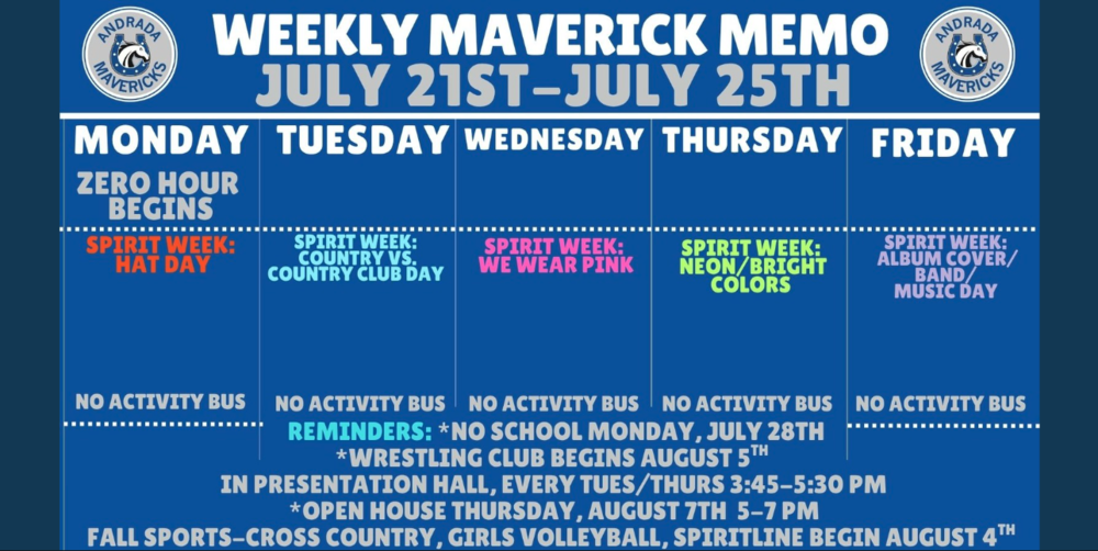 Maverick Memo