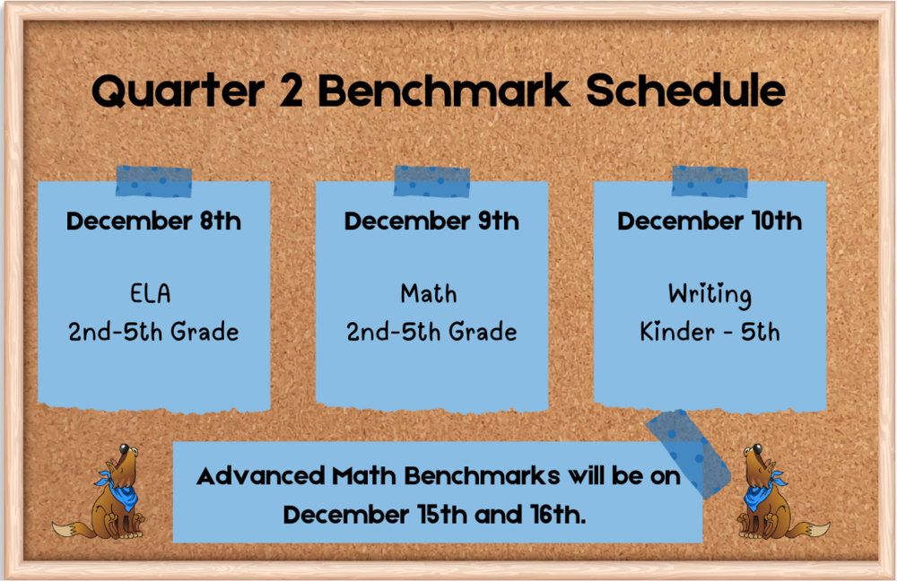 Benchmark Schedule