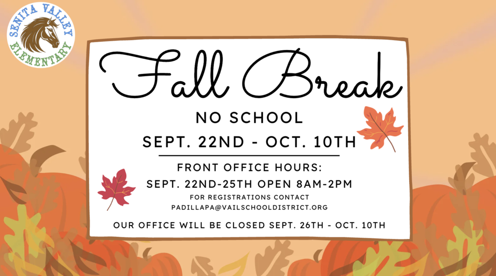fall break hours