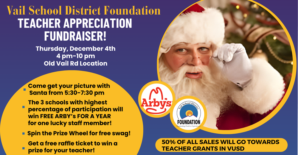 Teacher Appreciation Fundraiser