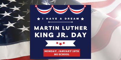 MLK Day no school 1/19