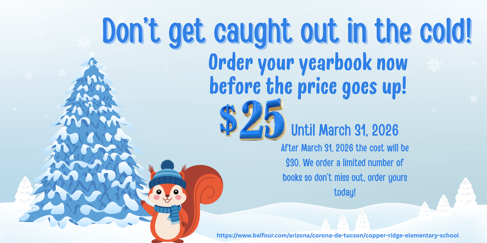Order your yearbook today!