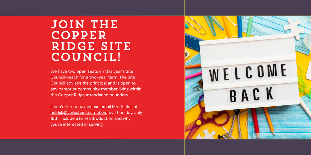 Site council openings