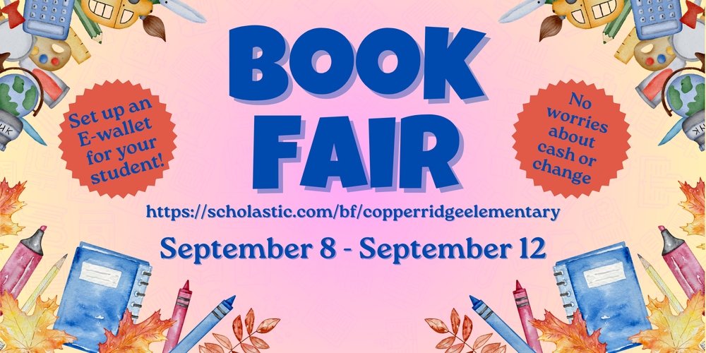 Book Fair 9/8 - 9/12
