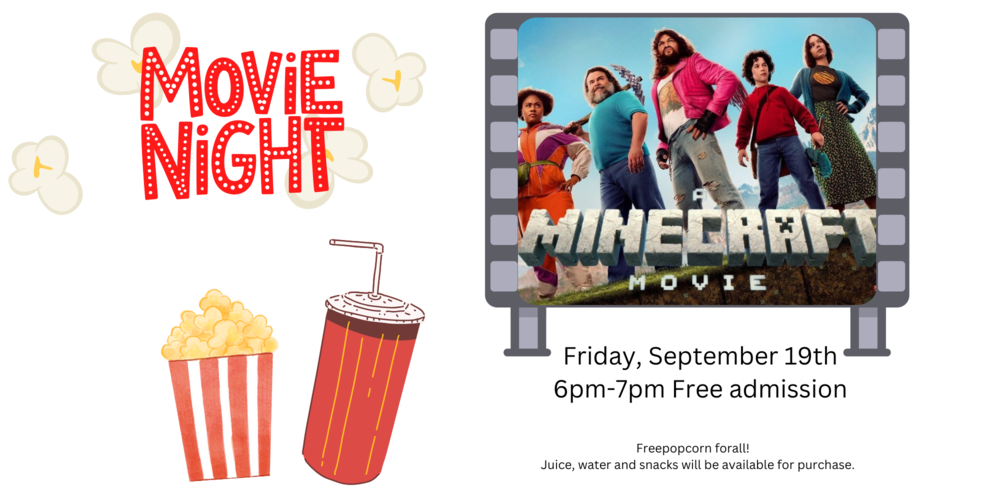 Family Movie night Postponed until 9/19