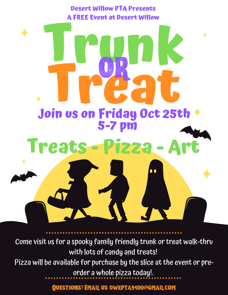 Trunk or Treat Flyer