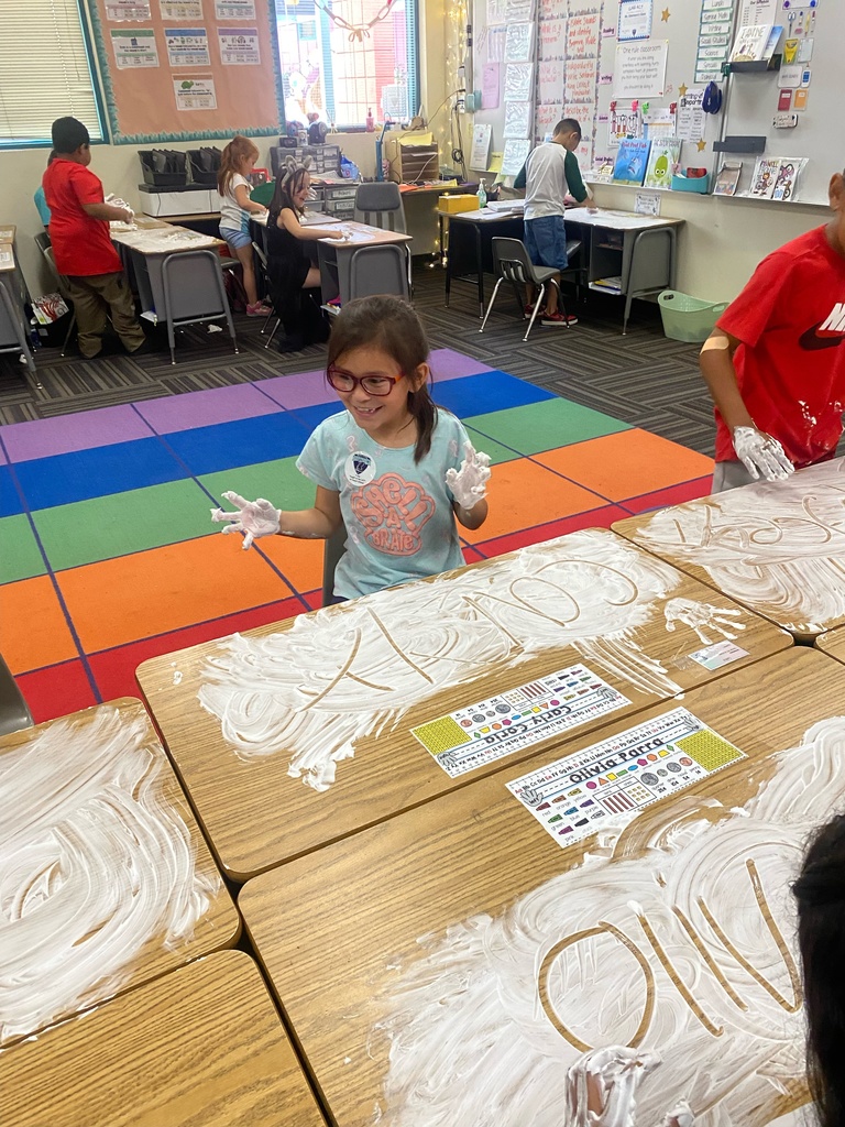 First Grade Saving Cream Letters