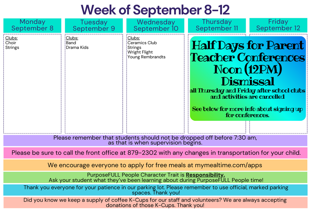 Rattler Calendar 9/8-12