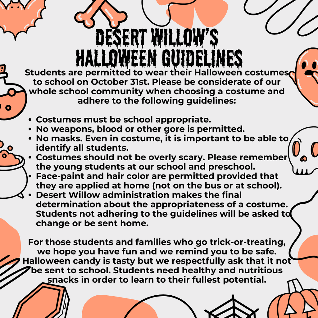 Halloween Costume Guidelines