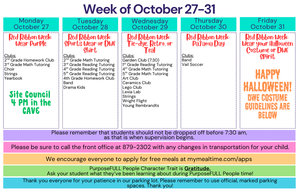 DWE Rattler: October 27-31