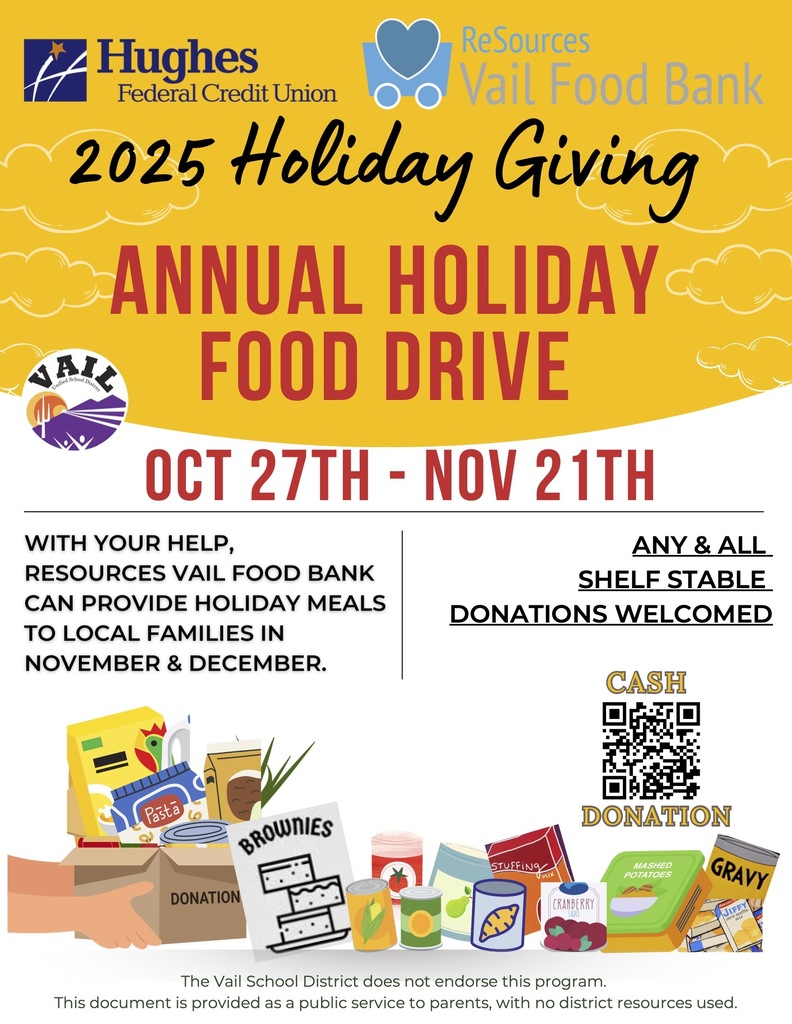 Holiday Food Driver Flyer