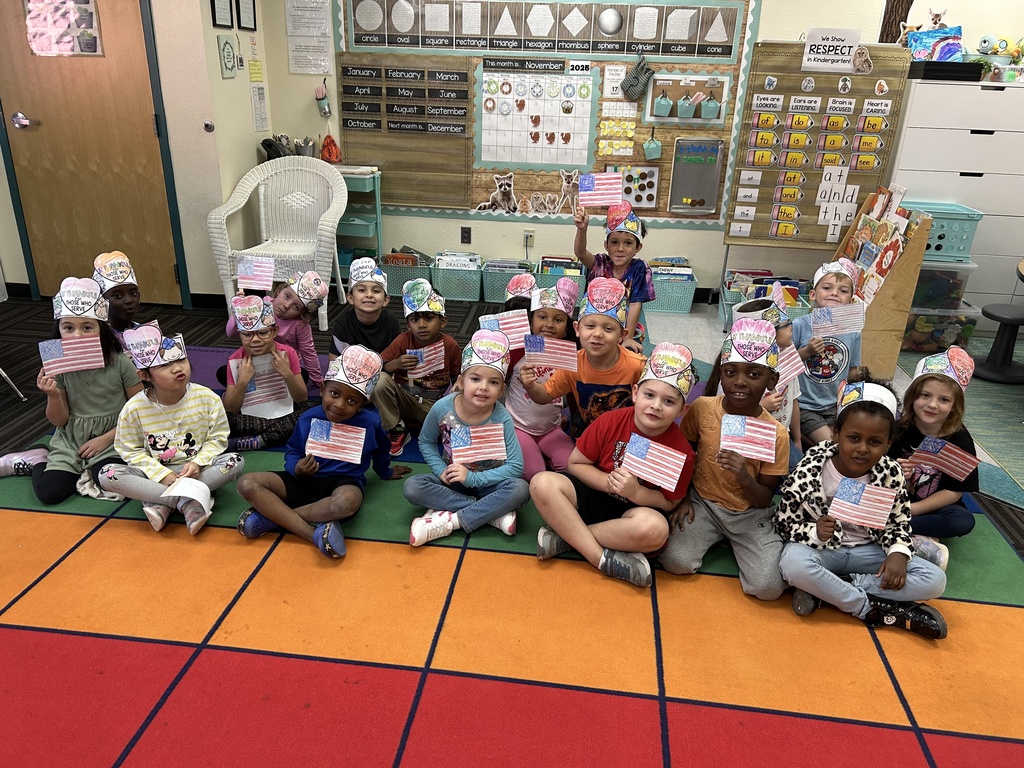 Veterans Day in Kindergarten