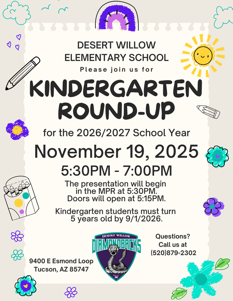 Kindergarten Round Up Flyer