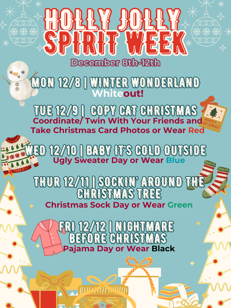 Holly Jolly Spirit Week-Padilla