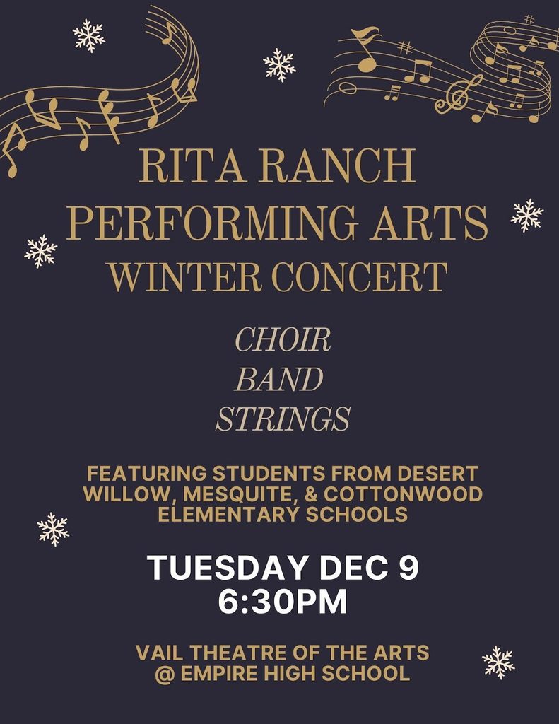 Rita Ranch Performing Arts Concert