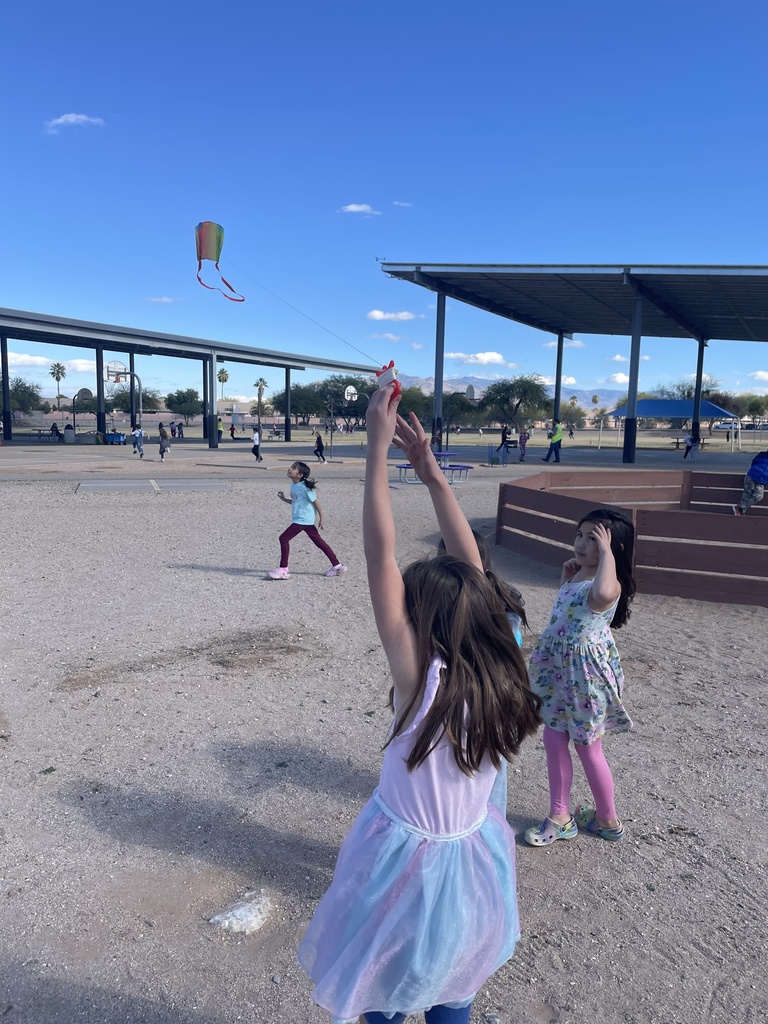 2nd Grade Flying a Kite