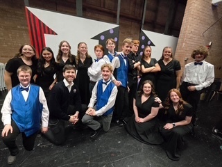 15 Members of the CHS Choir 