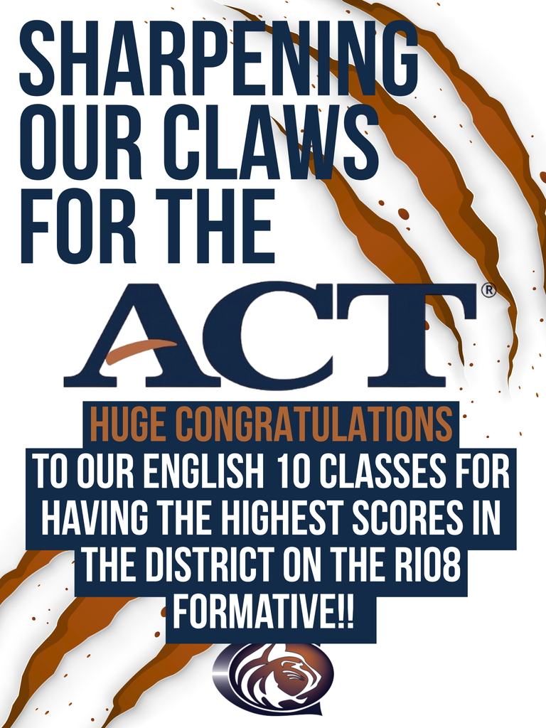 SHARPENING OUR CLAWS FOR THE ACT