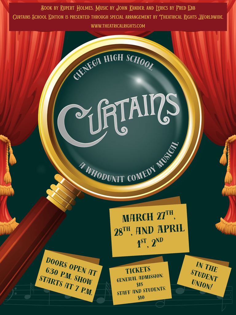 Curtains the musical
