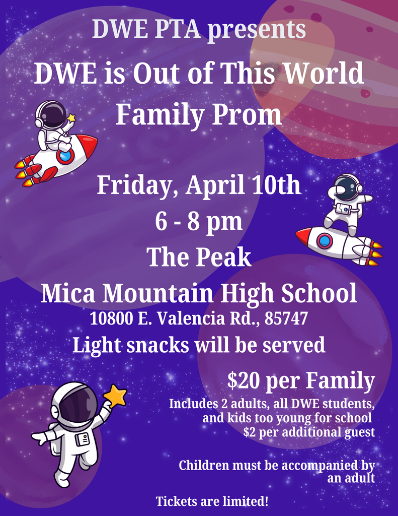 PTA Family Prom Flyer