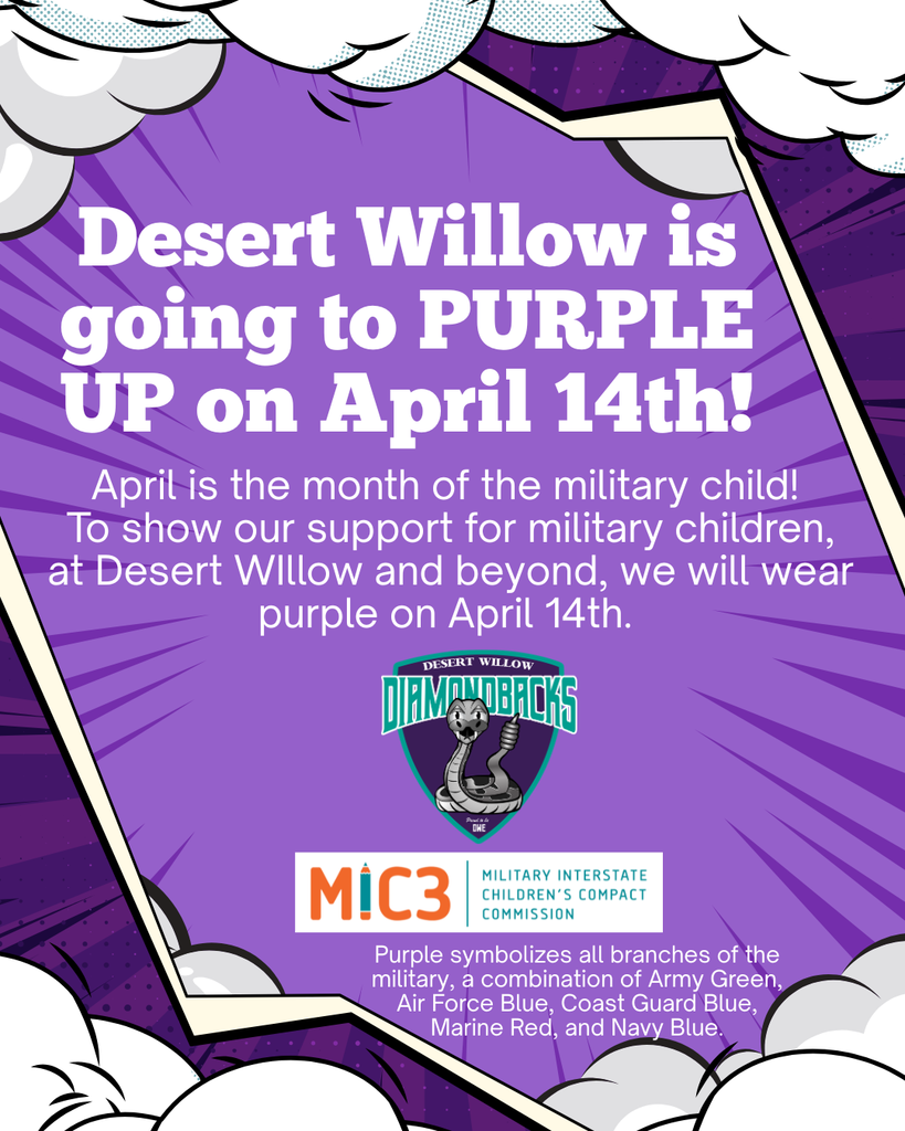 Purple Up Day - April 14th