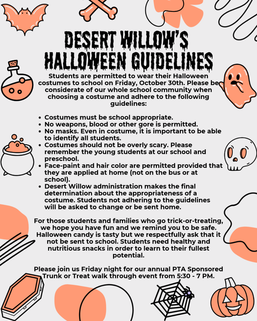 DWE Halloween Costume Guidelines