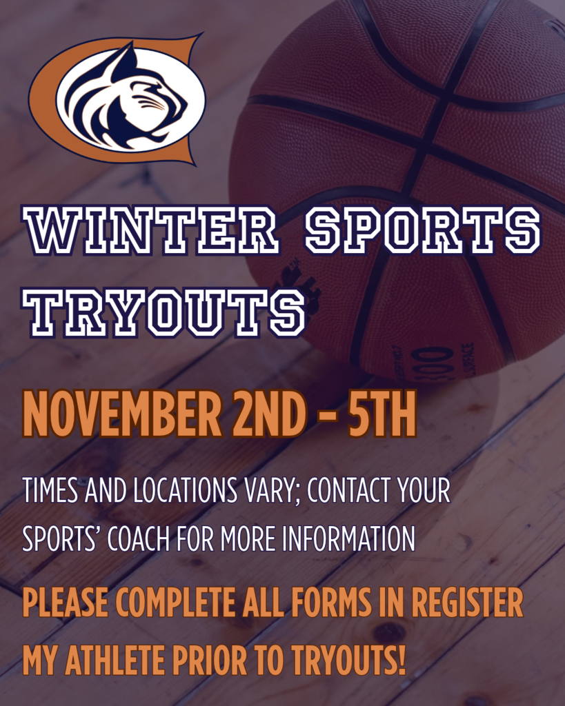 winter sports tryouts