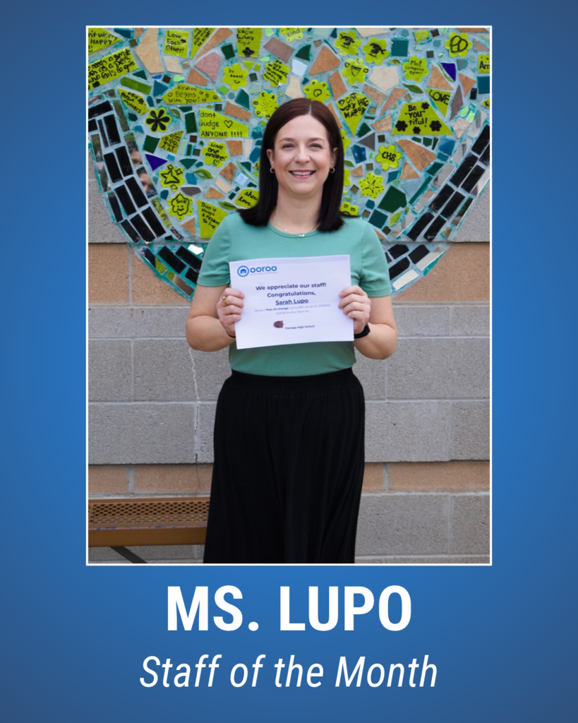 staff of the month