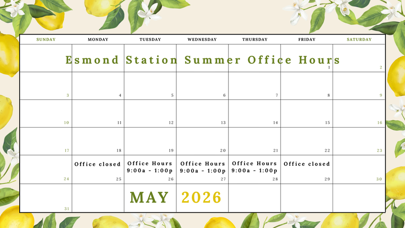 May Office Hours