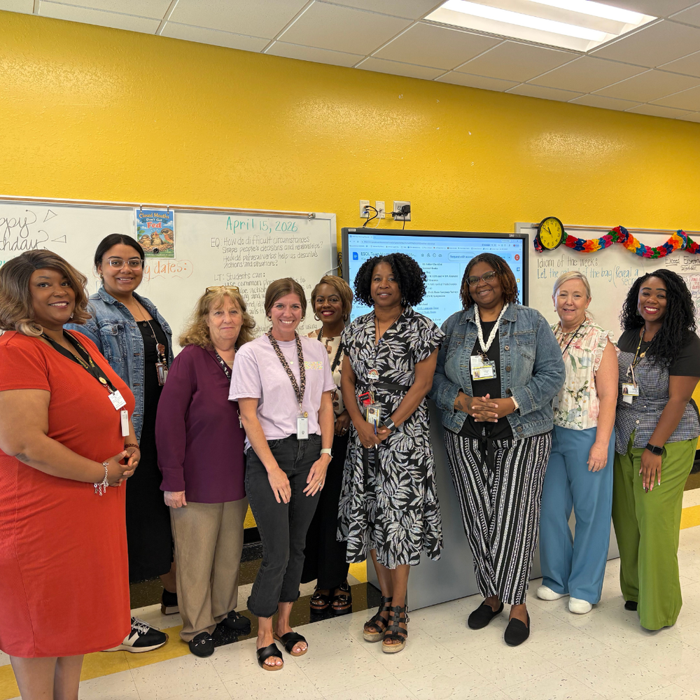 group photo of ESOL workers