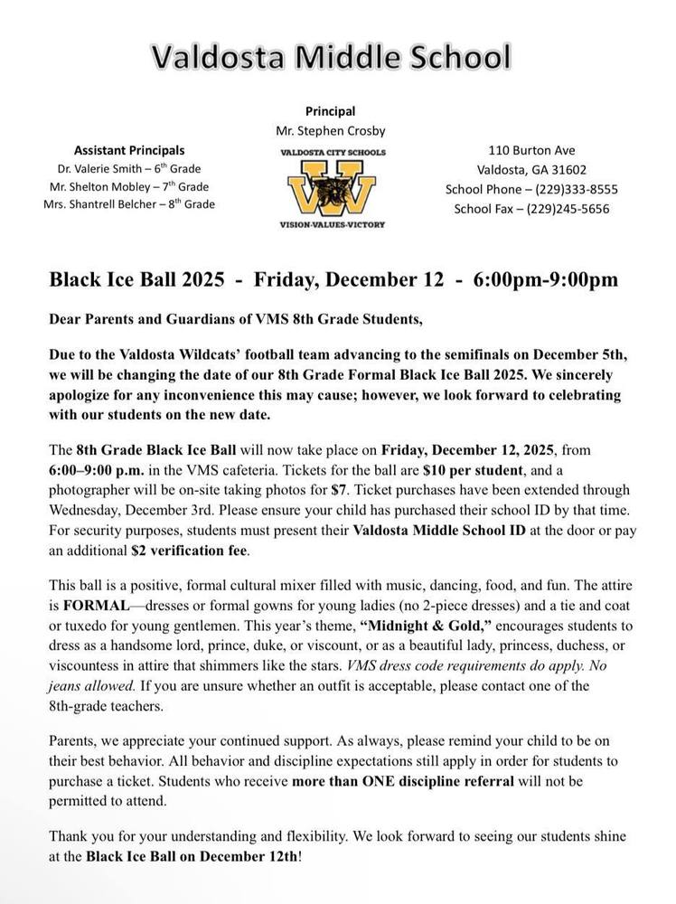 Black Ice Ball - Postponed