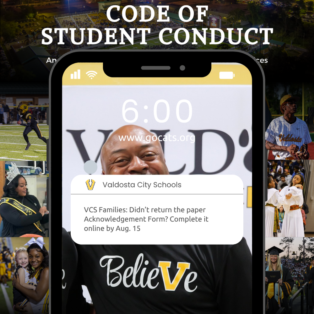 Code of Student Conduct Cover