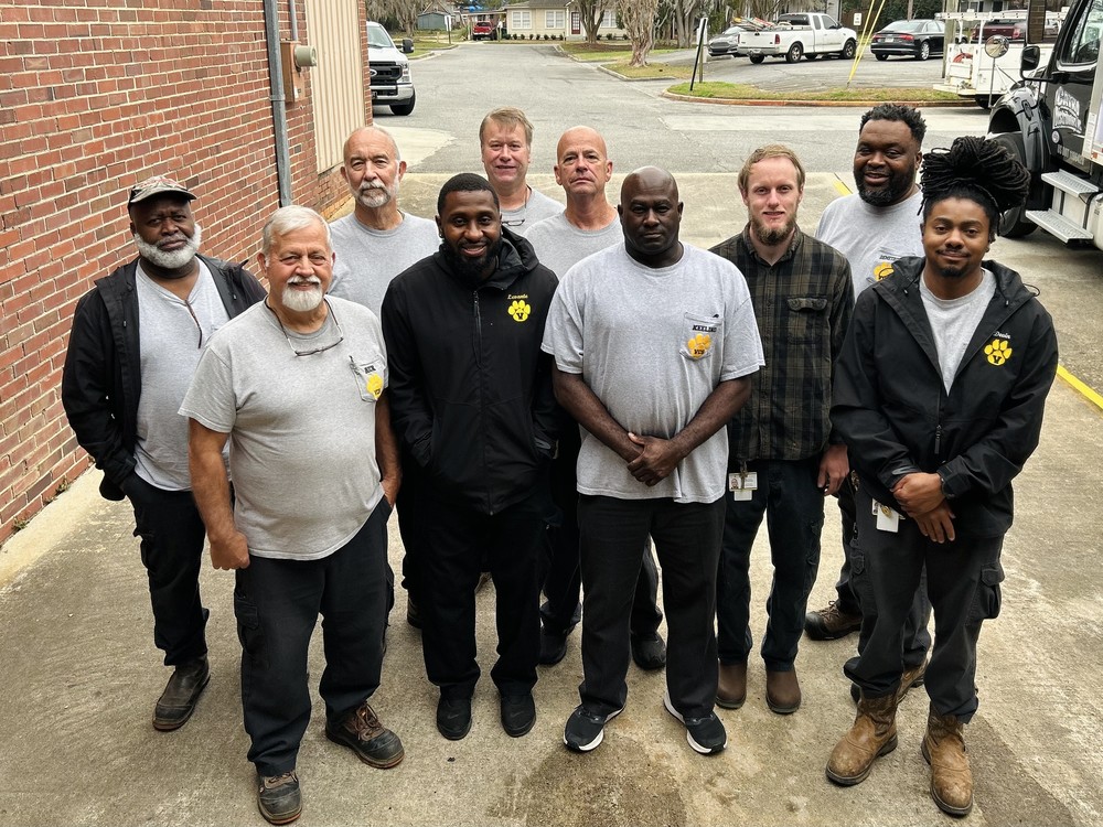 Group photo of VCS Maintenance Workers