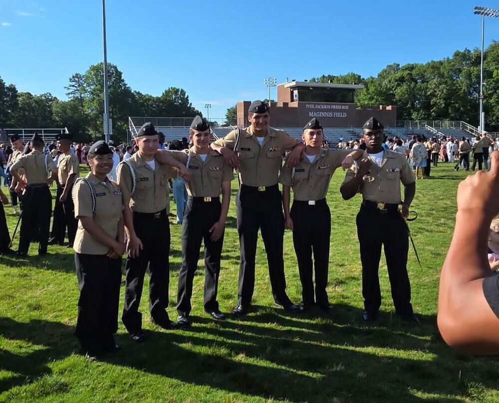 group photo of cadets