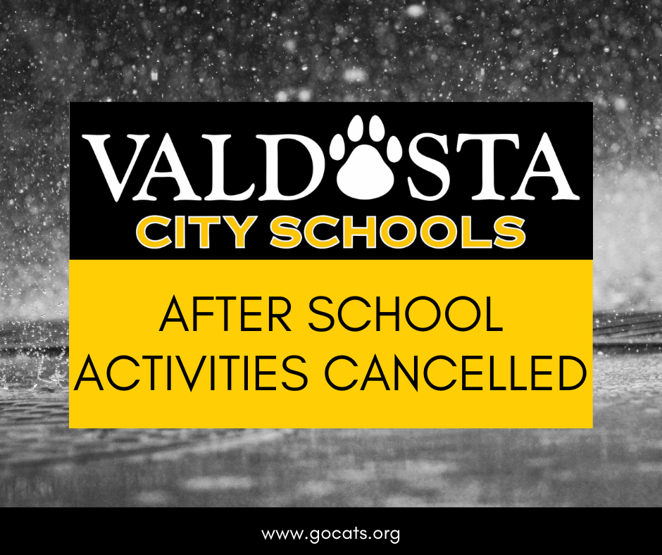 After School Activities Cancelled